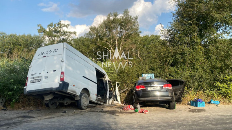 Şabranda yol qəzası: Yaralılar var