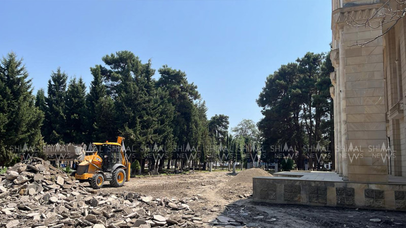 Xudatda təmir işləri aparılır