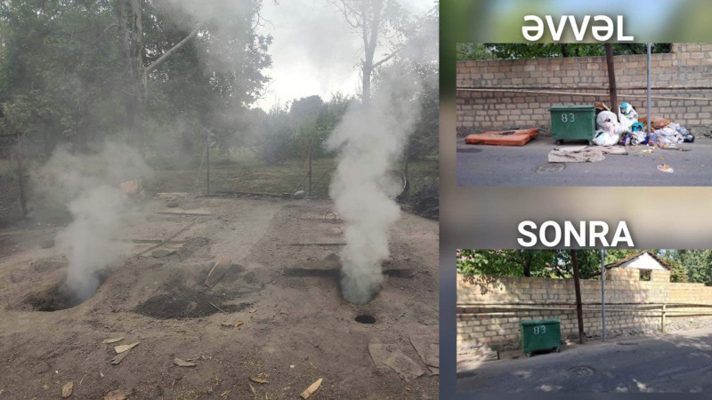 Xaçmaz kəndində ekoloji monitorinq keçirilib