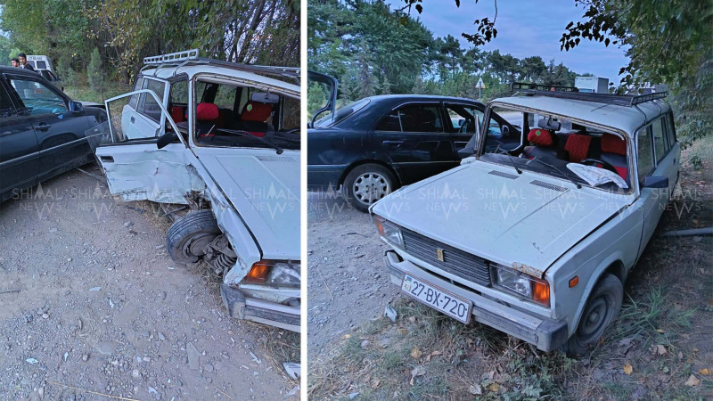 Yolda ani diqqətsizlik qəzaya səbəb oldu-FOTO