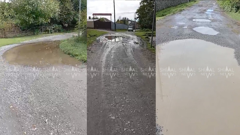 Poştbinə kəndi yolsuzluqdan əziyyət çəkir