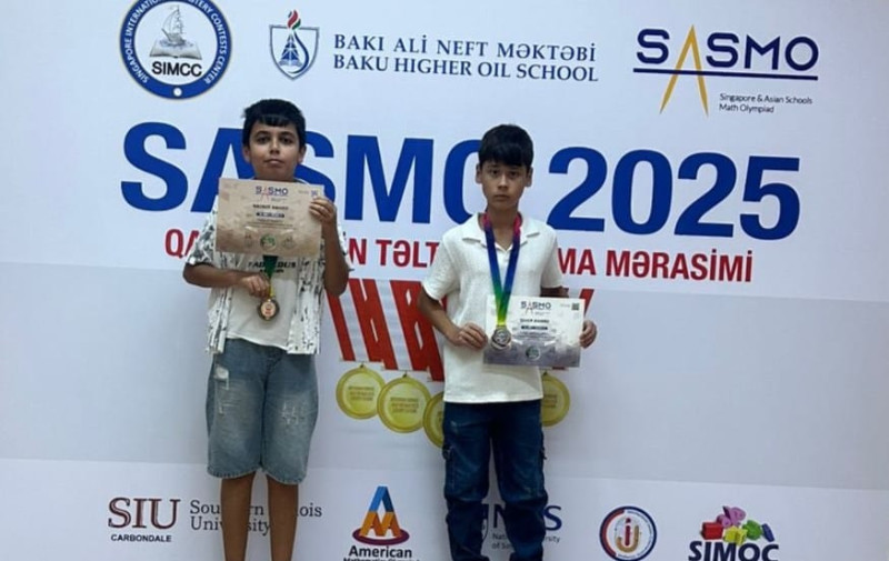 Qubalı şagirdlərdən böyük uğur