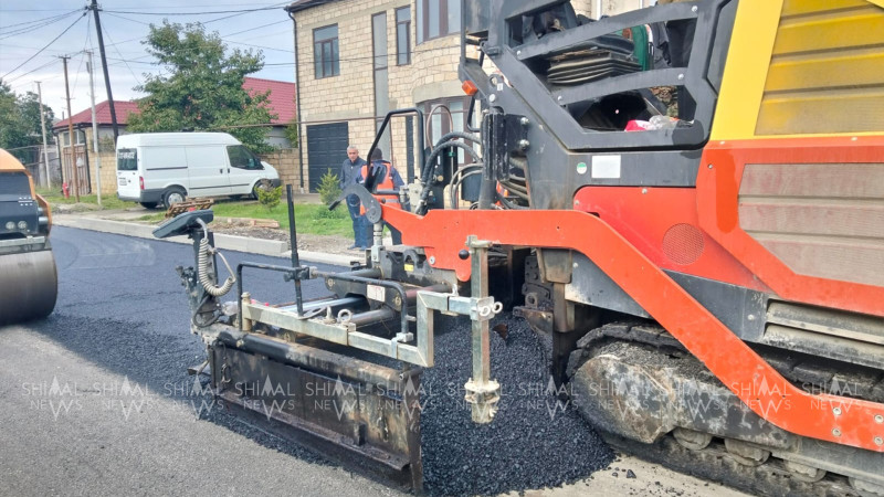 Qubada bu küçələr asfaltlanır