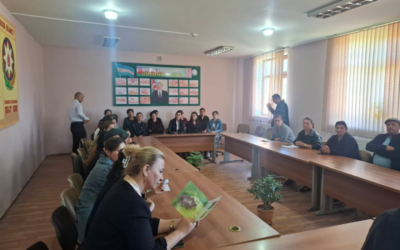 Balakəndə zərərvericiyə qarşı maarifləndirmə davam edir 