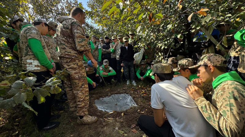 Qusarlı gənclər üçün hərbi düşərgə təşkil olunub – FOTO