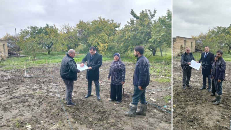 Təbii fəlakət qurbanlarına dəstək – Qubada iki ev bərpa olunur