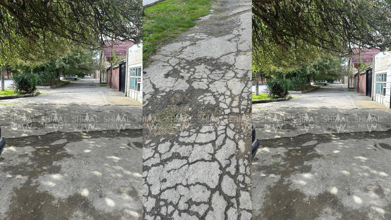 Xaçmazda sakinləri narahat edən məktəb yolu