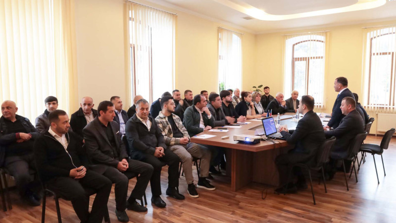 Şəkidə “Mənşə sertifikatı” ilə bağlı görüş keçirilib