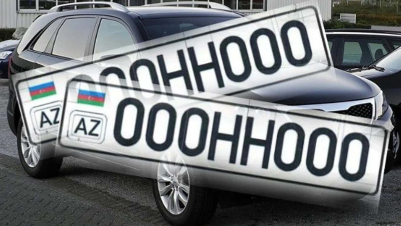 Avtomobil nömrələrində daha bir dəyişiklik