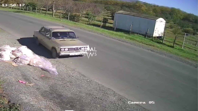 Zaqatalanı zibilləyən şəxslər - VİDEO