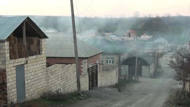 Quba kəndində qazlaşdırma işləri yarımçıq qalıb