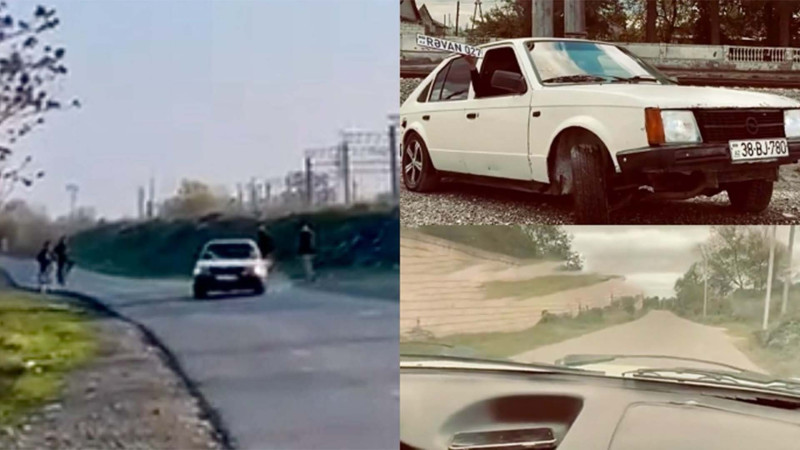 Xaçmazda riskli manevrlər edən sürücü və qohumu saxlanıldı