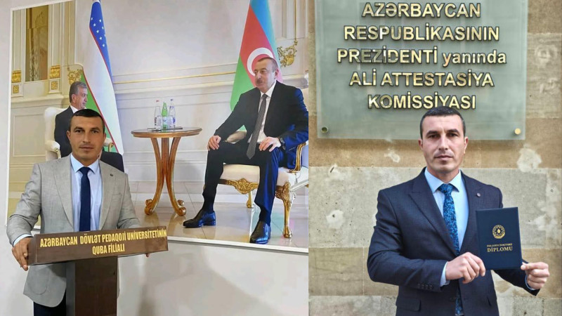 ADPU-nun Quba filialının dekan müavini elmi dərəcə qazandı