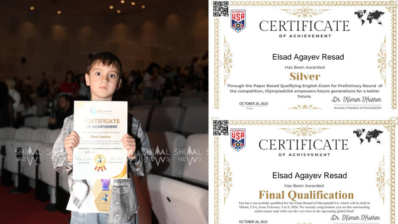 Qusarlı balaca ABŞ-də Azərbaycanı təmsil edəcək