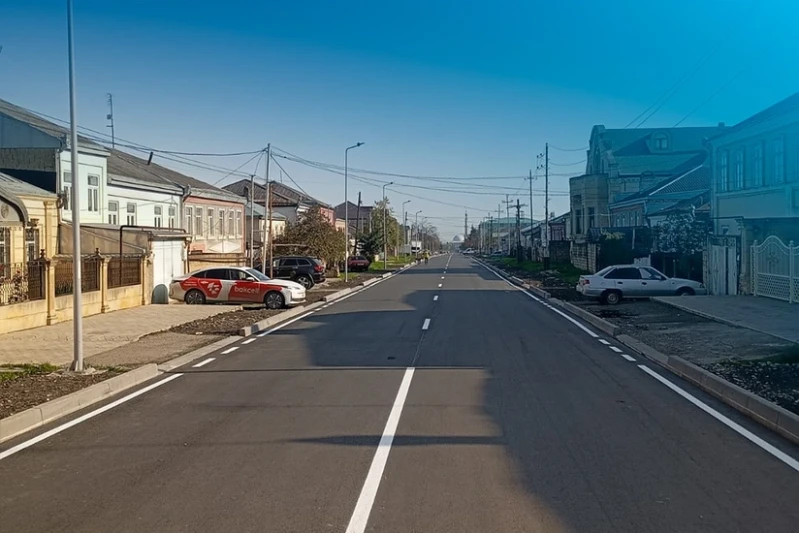 Qubada yol nişanlanma işləri aparılır