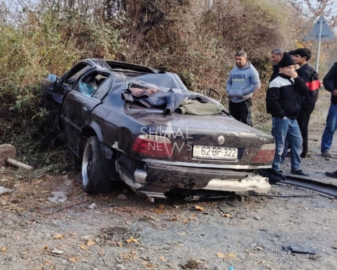 Avtomobil aşdı, kənd qazsız qaldı