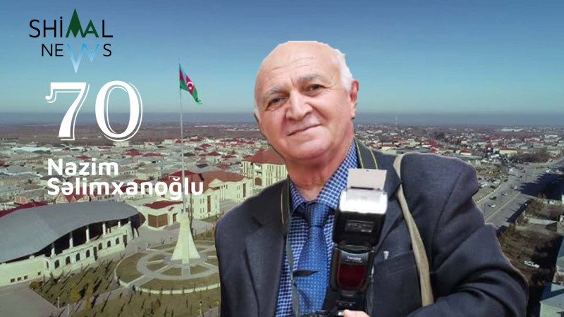 Qubanın tanınmış fotoqrafı Nazim Səlimxanoğlu 70 yaşını qeyd edir