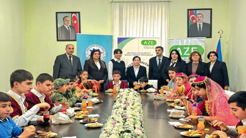 Xüsusi qayğıya ehtiyacı olan uşaqlar üçün bayram keçirilib