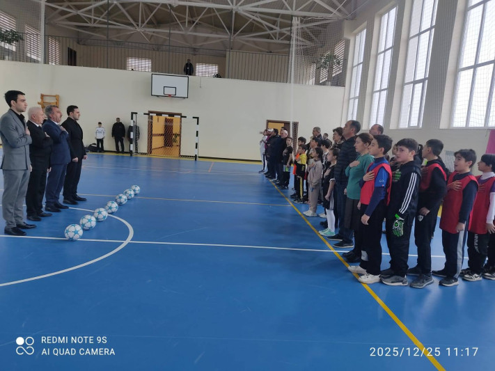 İsmayılıda Məktəbli Kubokuna start verildi