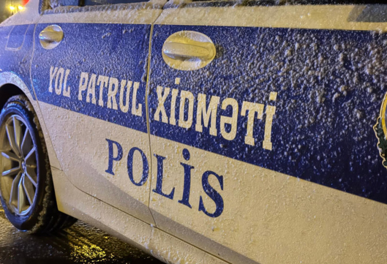 Qusarda polis qış rejimində fasiləsiz xidmət aparır