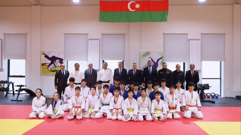 Rəşad Nəbiyev Şabran Cüdo Təlim Mərkəzinə baxış keçirdi