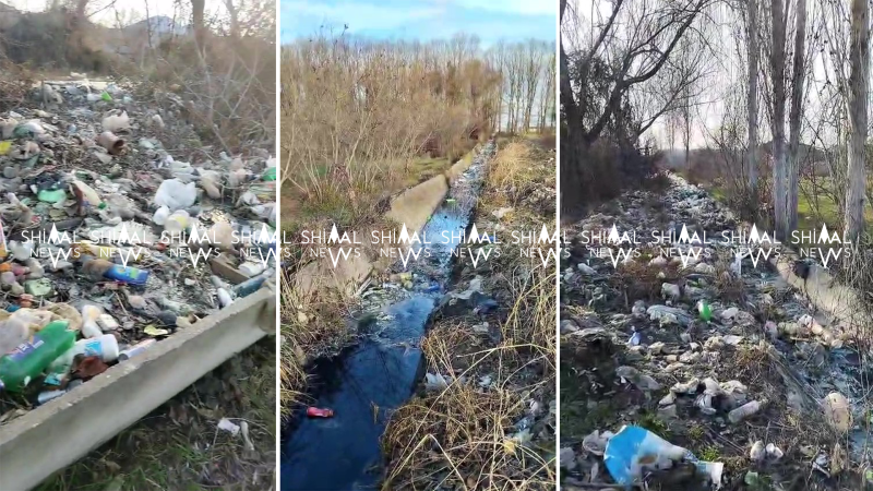 Su yerinə zibil-Xaçmazda antisanitariya xəstəliklərə səbəb olur