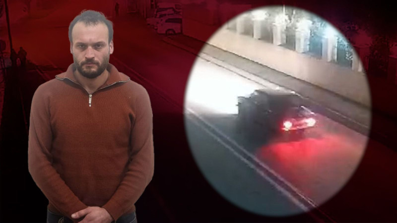 Qusarda təhlükəli şou acı sonluqla bitdi: sürücü həbs olundu - VIDEO