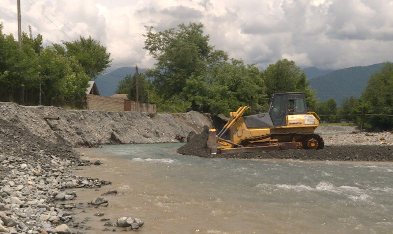 Balakəndə sel təhlükəsi