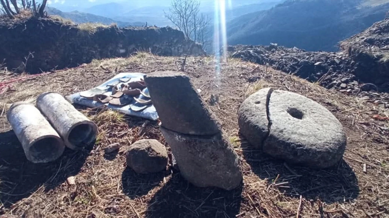 Qalada xəzinə axtaran şəxslər barəsində cinayət işi açılıb