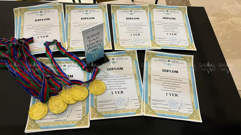 Ləzginka rəqsi Xudat komandasına qızıl qazandırdı – VİDEO