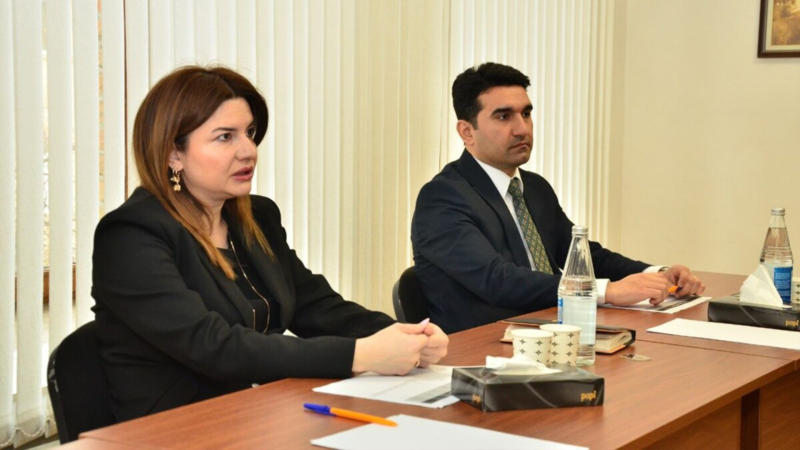 Ülkər Səttarova Şimalda sakinlərlə görüşüb