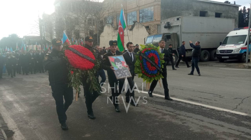 Balakəndə I Qarabağ müharibəsinin itkin-şəhidi ilə vida mərasimi keçirilib