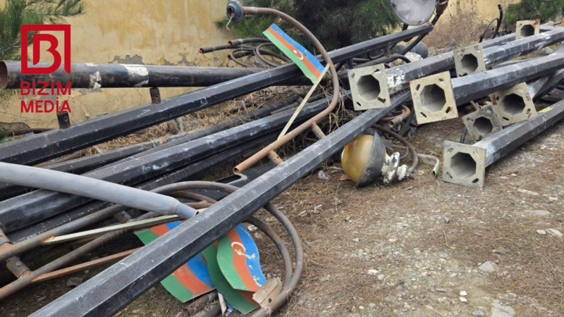 Xaçmazda rəsmi qurumdan Azərbaycan bayrağına hörmətsizlik-QALMAQAL