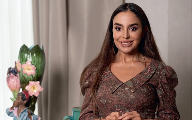 Leyla Əliyeva Qubada şəhid ailəsini ziyarət edib - VİDEO