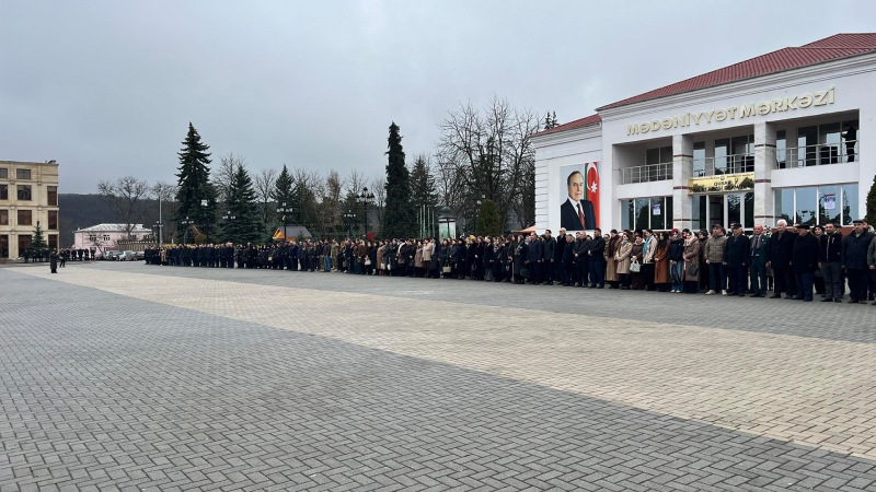 Qusarda Xocalı faciəsinin 34-cü ildönümü anılıb