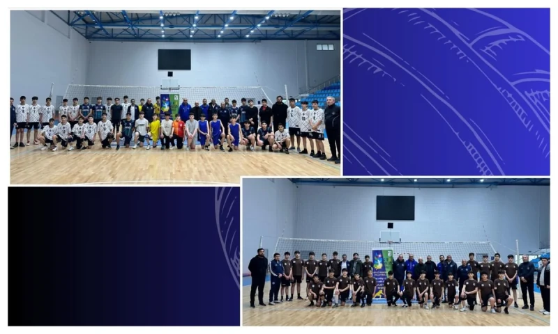 Şəkidə yeniyetmə və gənc voleybolçular üçün seçim prosesi keçirilib