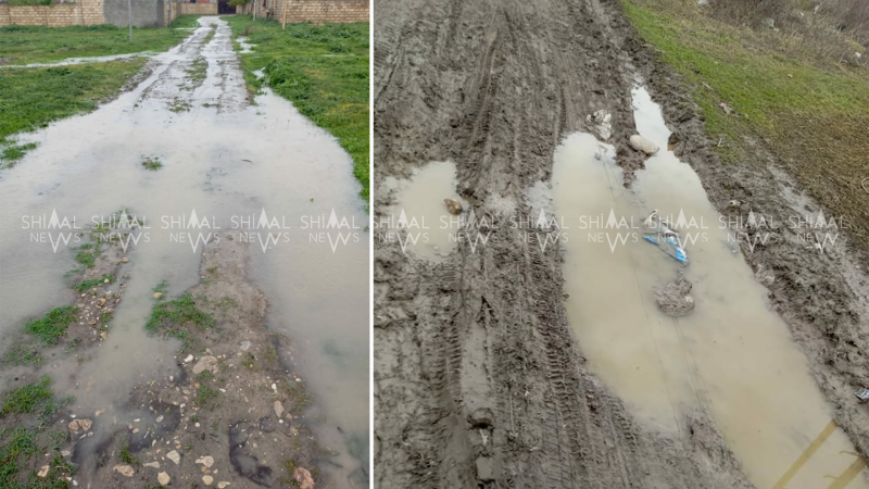 Palçıq və toz içində həyat: Şabran sakinləri yolun təmirini tələb edir
