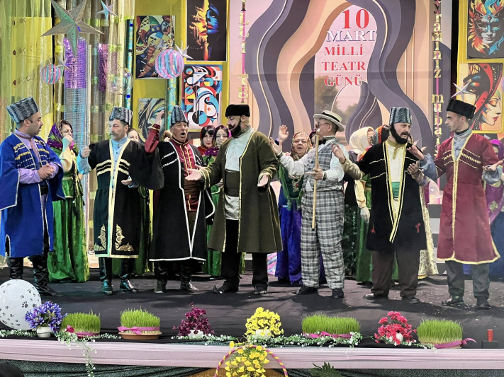 Qusarda 8 Mart və Milli Teatr Günü münasibətilə tədbir keçirilib