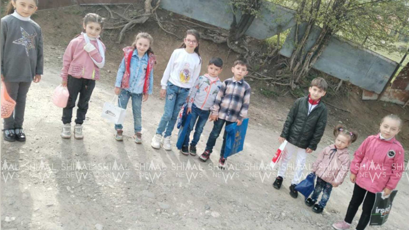 Qəçrəşdə Ramazan bayramı – uşaqlar pay alır, böyüklər isə qonaq olur