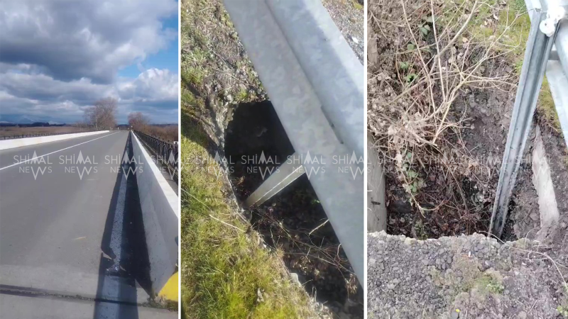 Türyançay üzərindəki körpüdə aşınma: Təhlükəli vəziyyət yaranıb