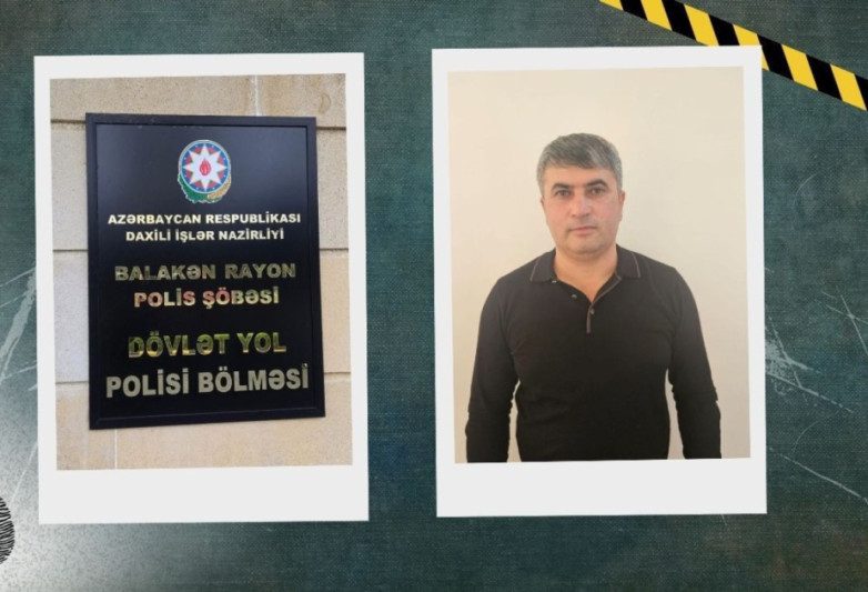 Balakəndə avtoxuliqanlıq edən sürücü layiqli cəzasını alıb