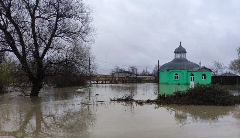 Güclü yağış Şimalda əkin sahələrinə ziyan vurub