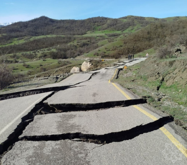 Quba-Qonaqkənd yolunda 25 kəndlə nəqliyyat əlaqəsi kəsildi