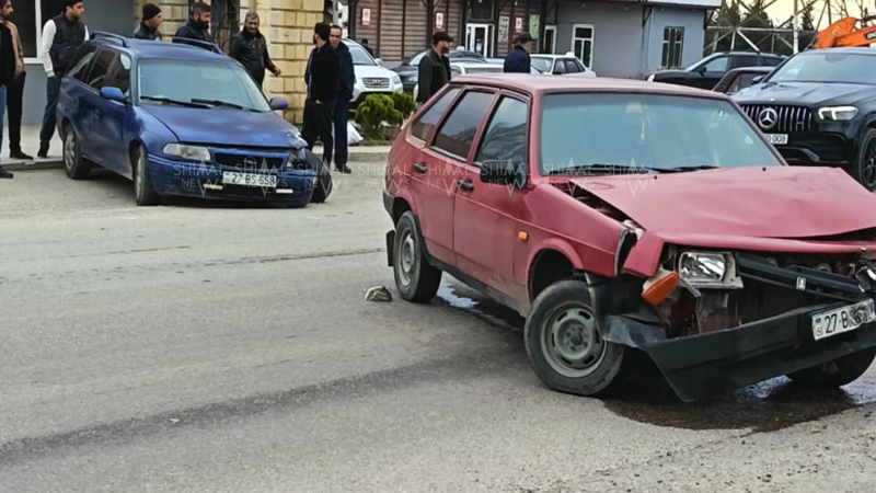 Qubada qəza tıxaca səbəb oldu