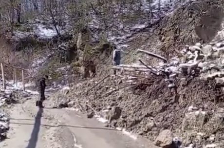 Quba-Xınalıq yolu bağlandı