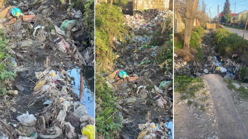 Qubanın 2-ci Nügədi kəndində antisanitar vəziyyət – Sakinlər narazıdır