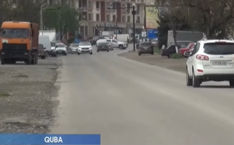 Quba-Xaçmaz yolunda təhlükə