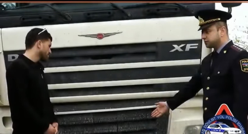 Tərəzidən qaçdı, nömrəni palçıqla gizlətdi - Tutuldu