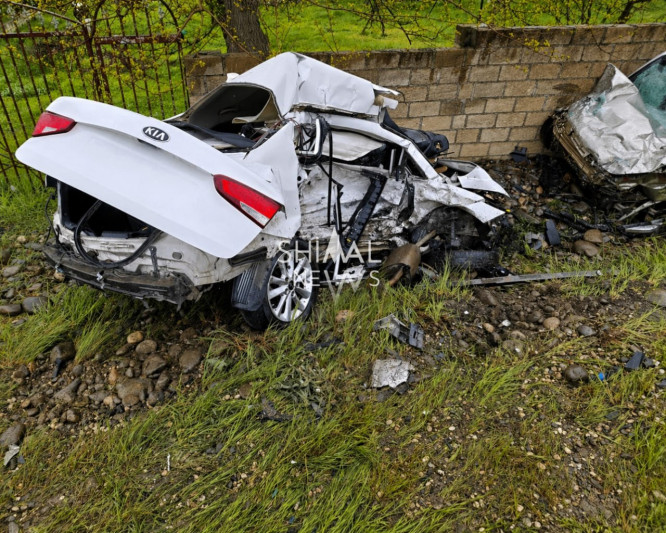 Xaçmazda avtomobillər toqquşdu: Sürücülər öldü