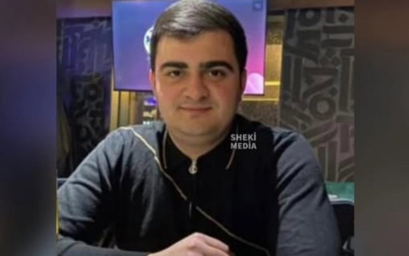 Şəkidəki qəzada ölən Elçinin FOTOSU